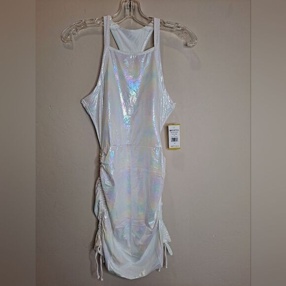 NWT Foil Iridescent Victory Dress Medium NWT - Picture 2 of 10